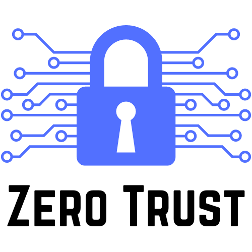 Zero Trust logo with lock (decorative)