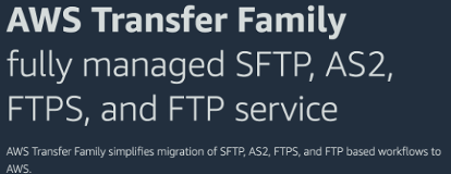 SFTP with AWS Transfer Family