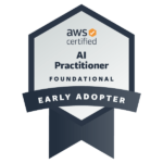 AWS AI Practitioner Early Adopter badge