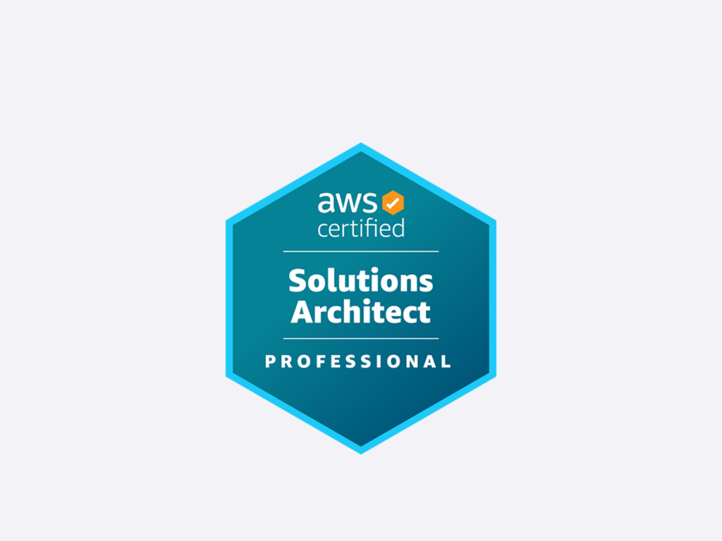 Solutions Architect Professional badge